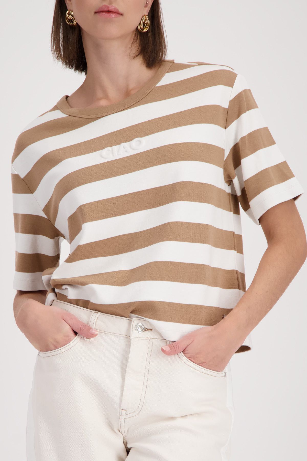 T-Shirt aus Viskosemix