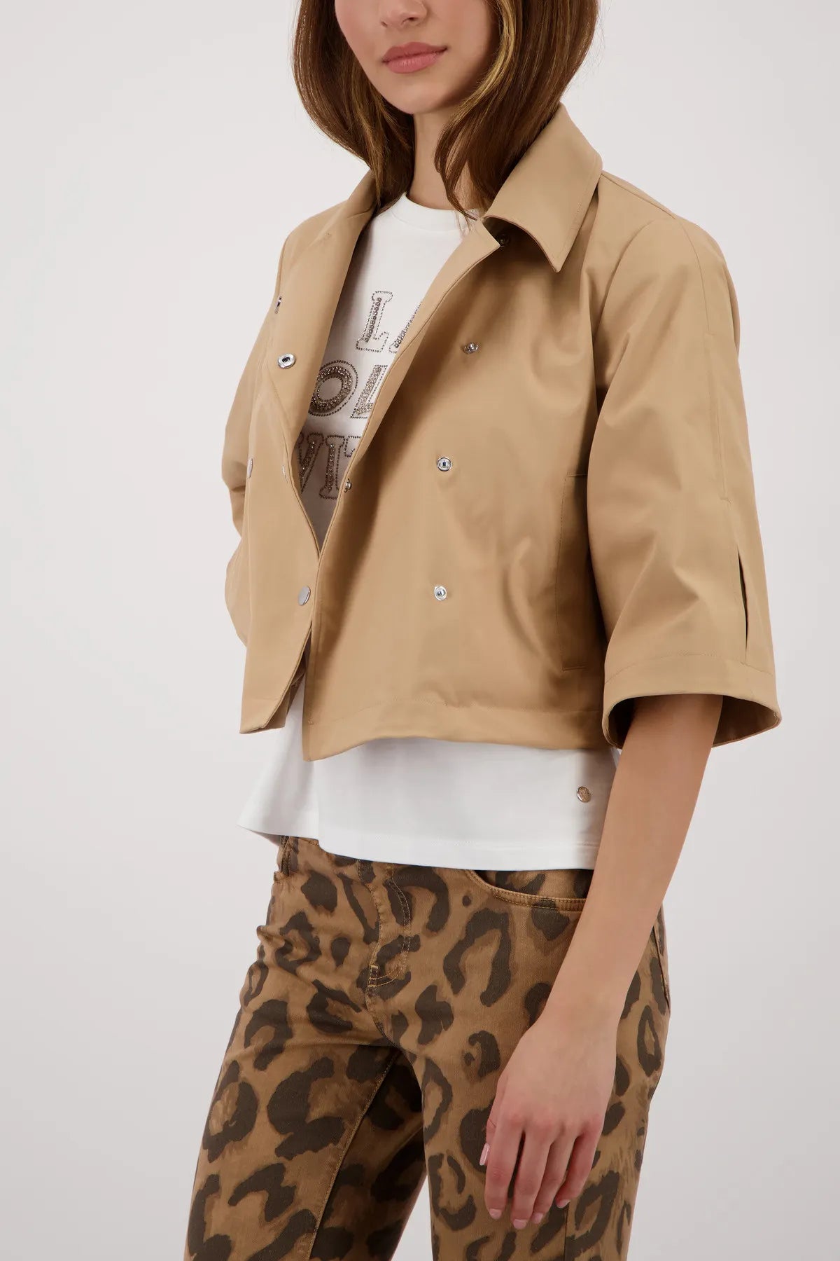 Sommerjacke in Trenchcoat-Optik