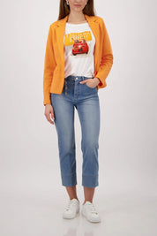 Blazer aus Baumwolle