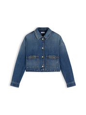Jeansjacke Regular Fit Cropped