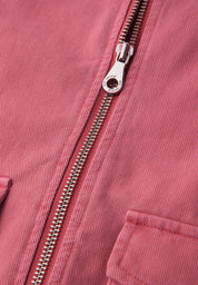 Baumwolljacke mit Stehkragen