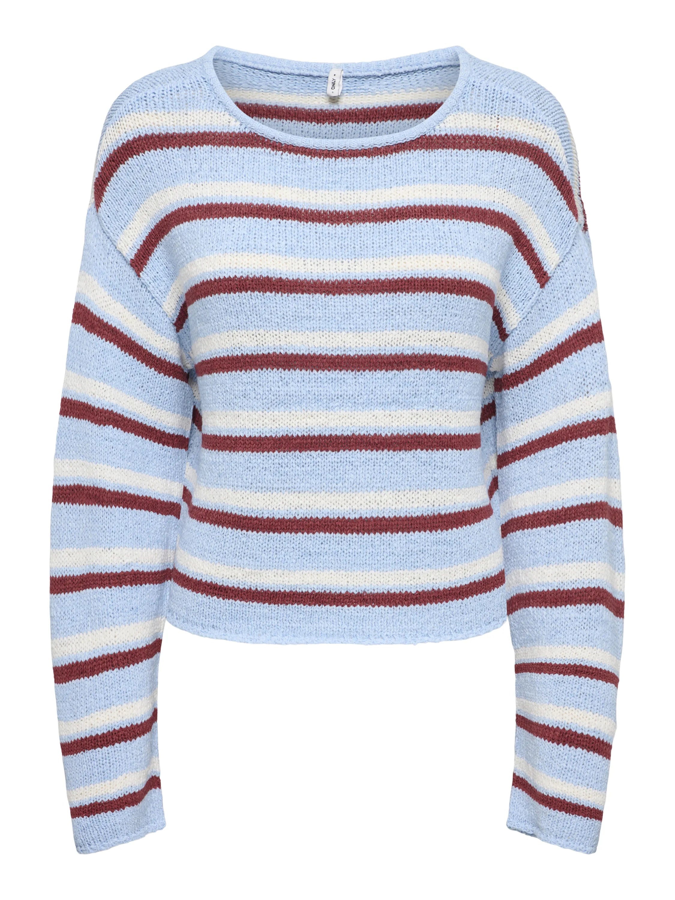 Strickpullover ONLGEENA gestreift