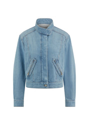 Jeansjacke aus Baumwolle