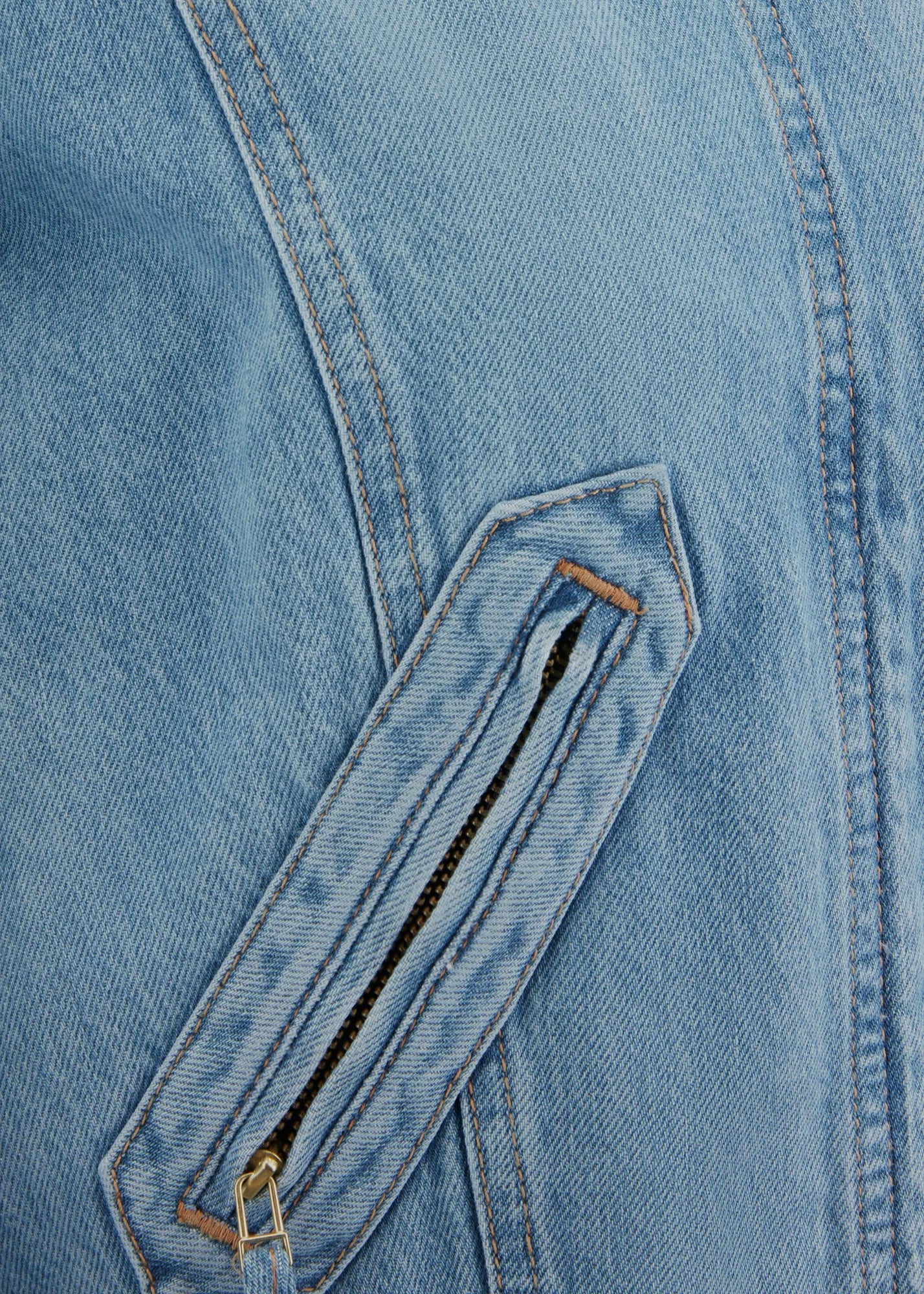 Jeansjacke aus Baumwolle
