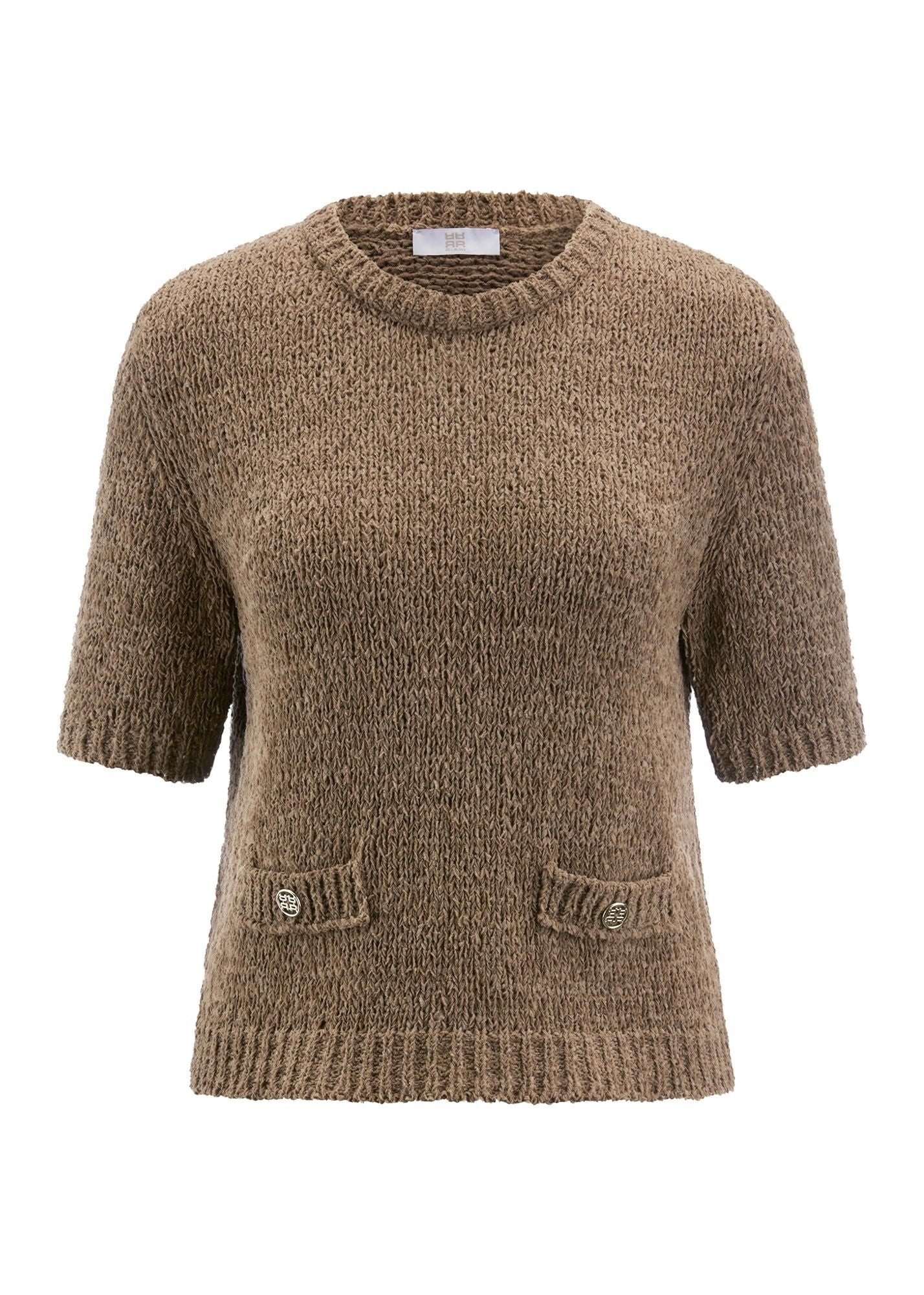 Strickpullover aus Baumwollmix