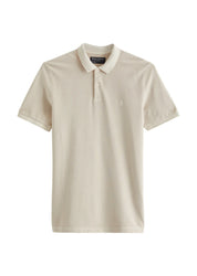 Poloshirt Piqué shaped  garment-dyed