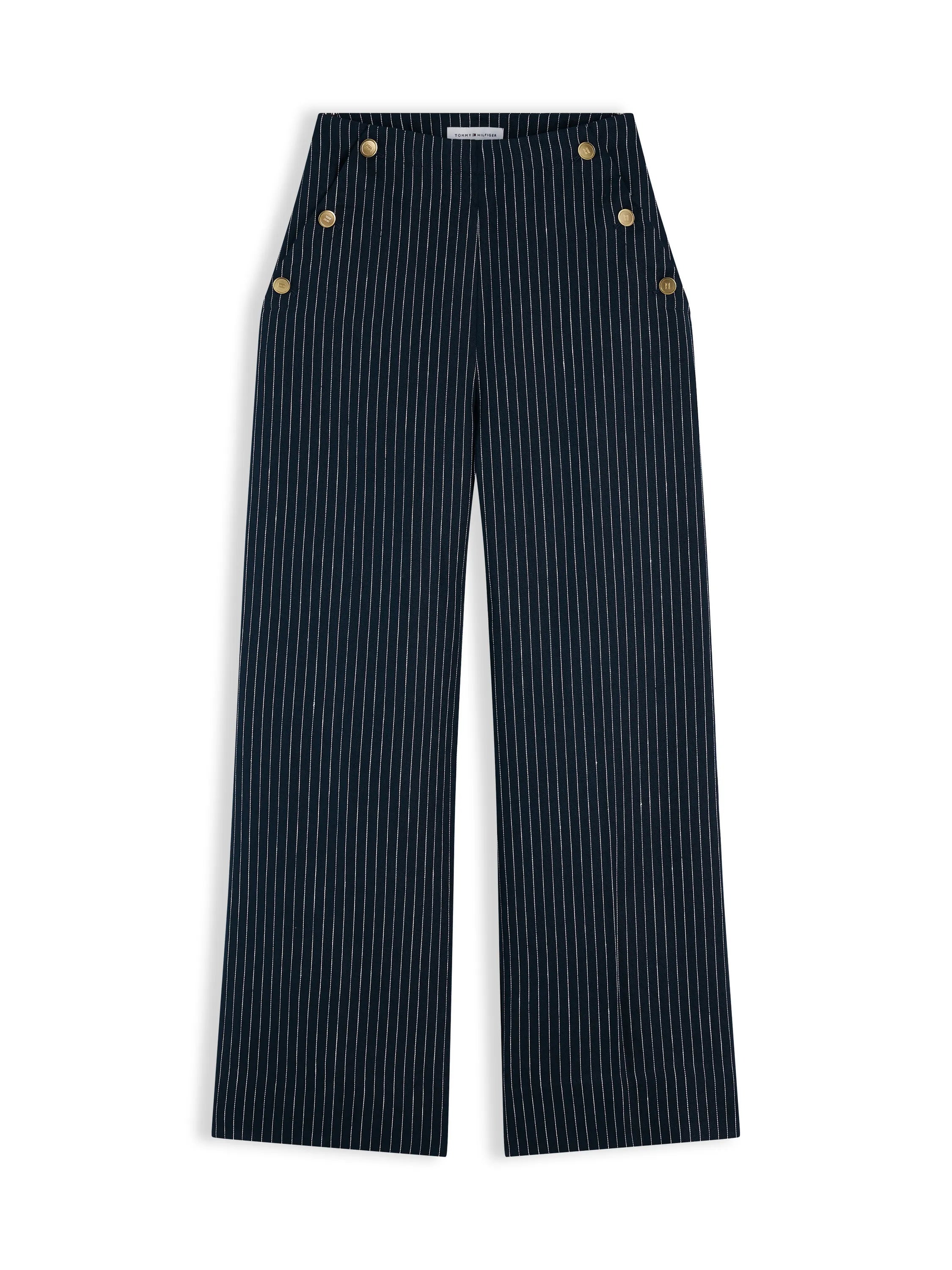 Stoffhose Wide Leg