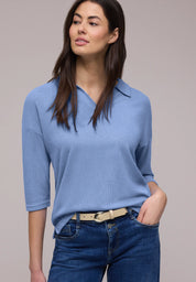 Langarmshirt aus Viskose