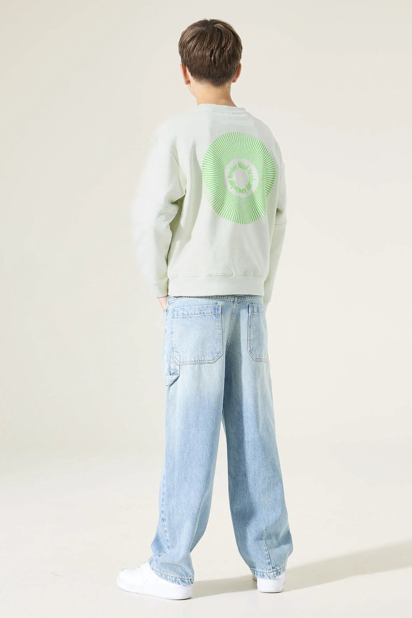 Sweatshirt aus Baumwolle