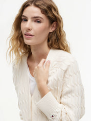 Strickjacke aus Baumwolle