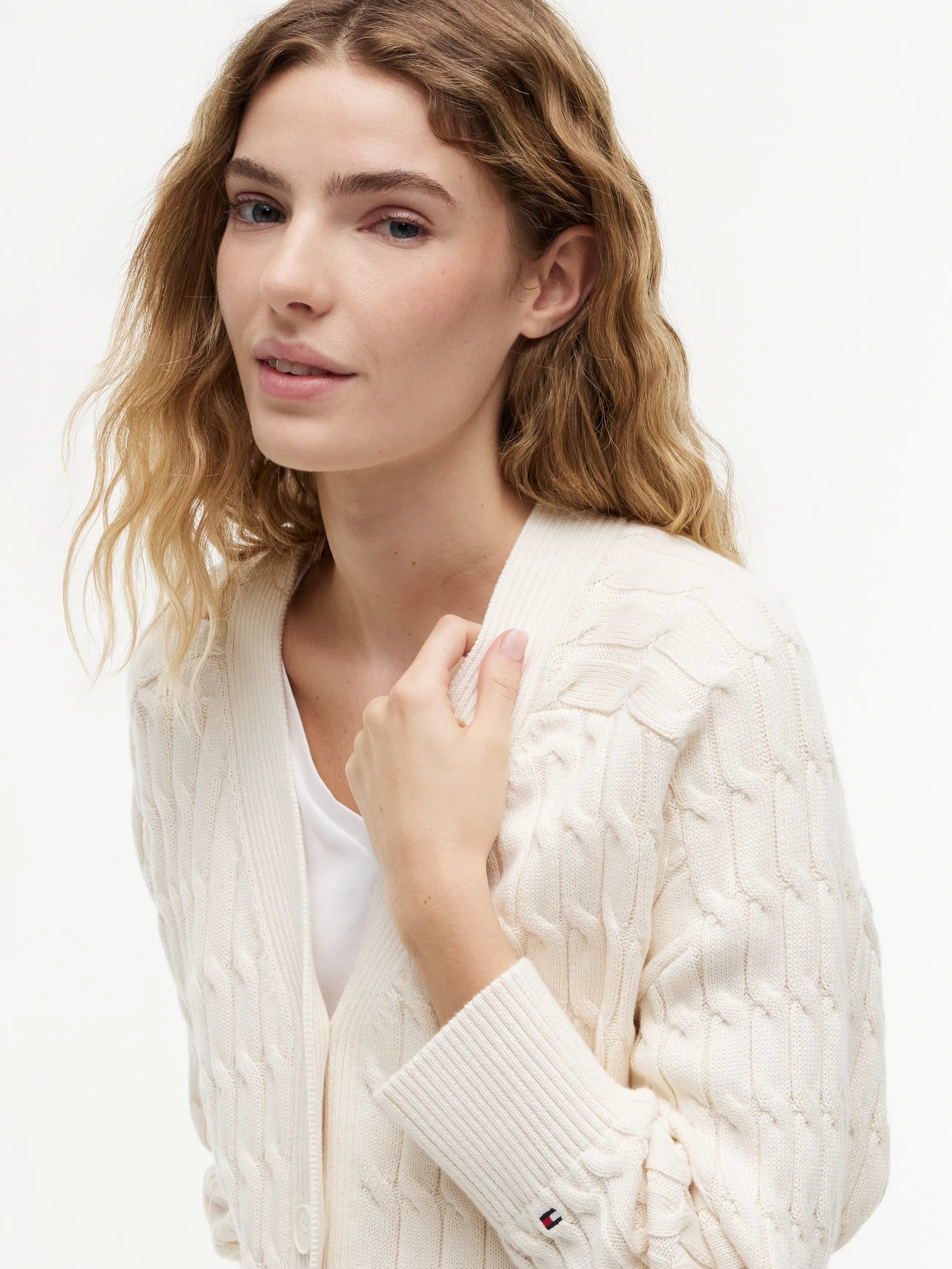 Strickjacke aus Baumwolle