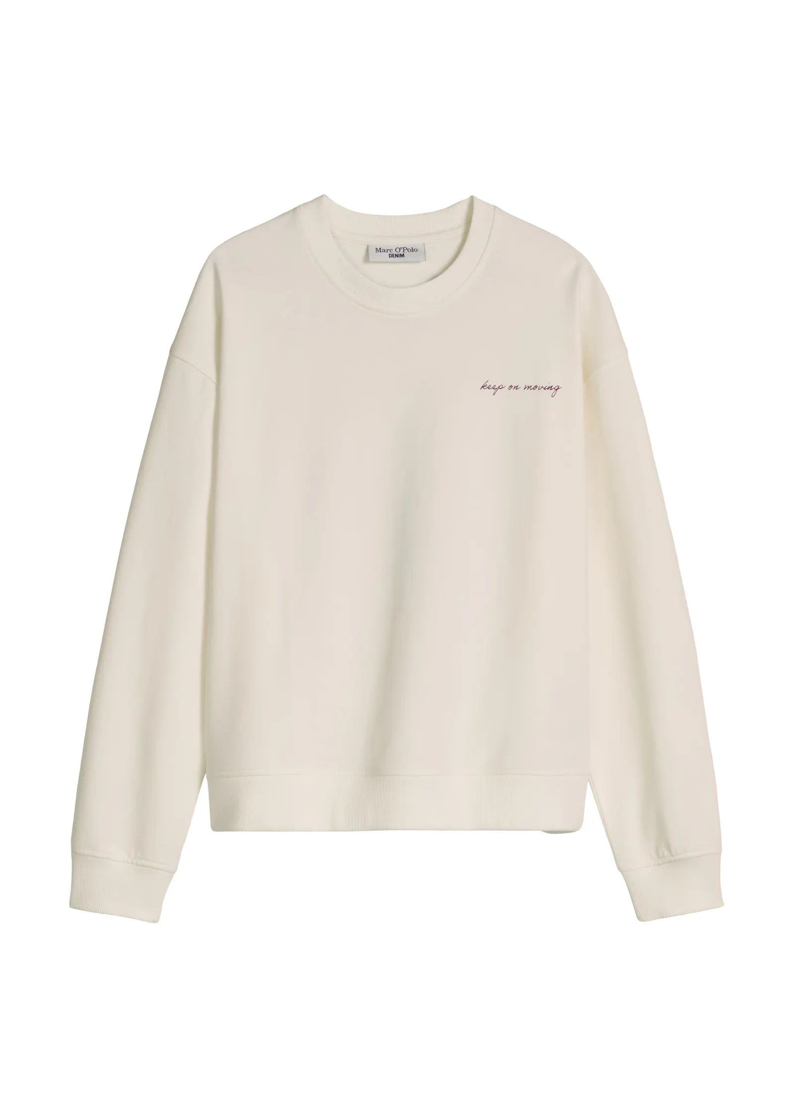 Sweatshirt oversized aus Baumwolle