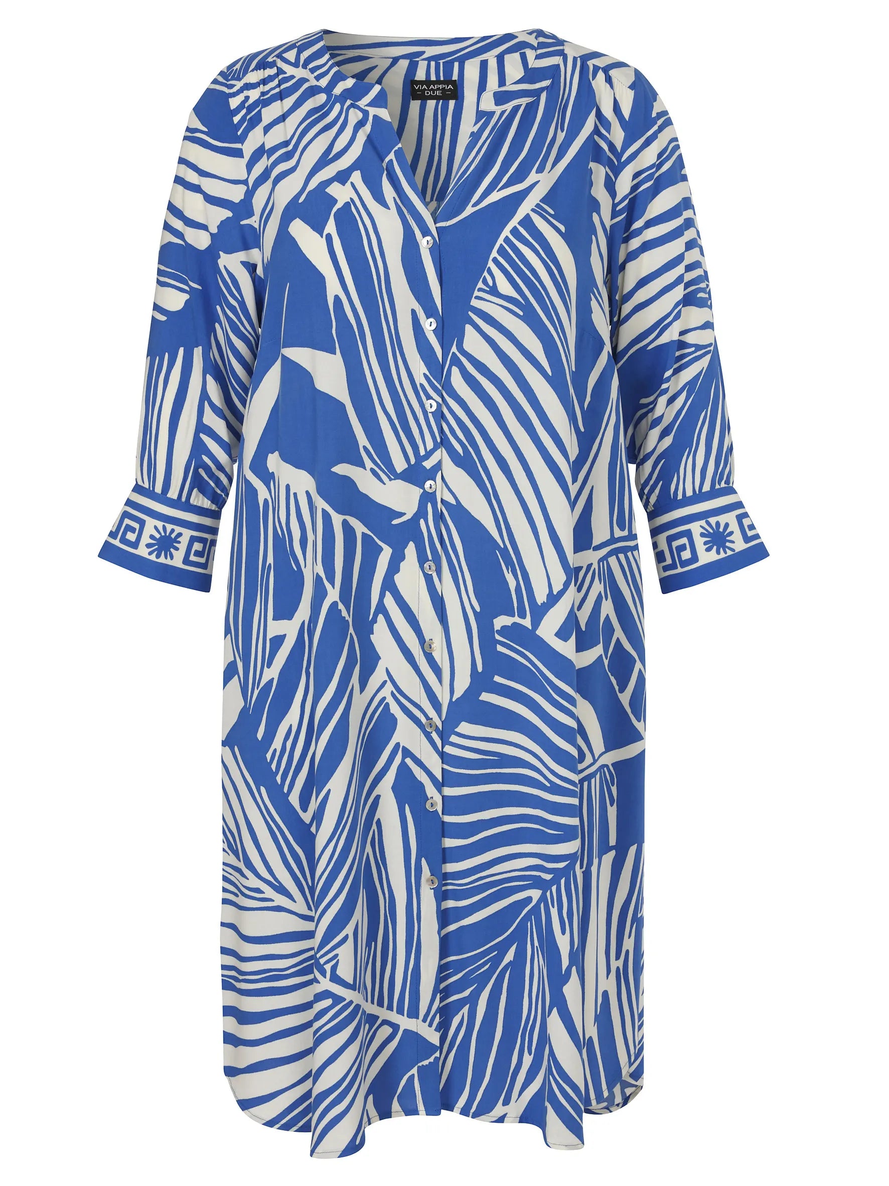 Freizeitkleid Mini gemustert