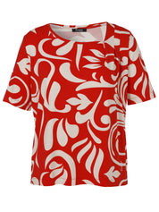 T-Shirt aus Viskose