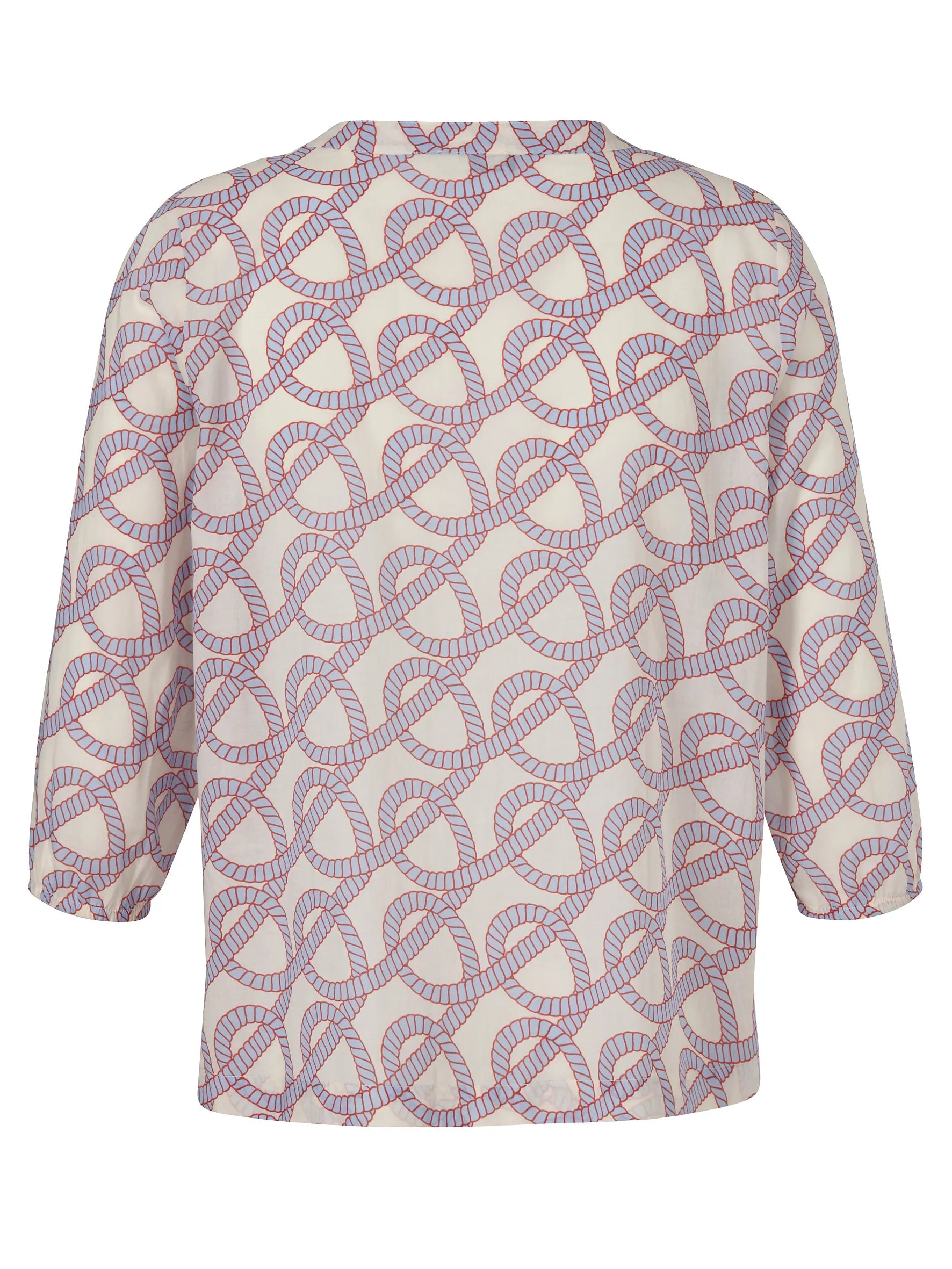 Bluse gemustert aus Baumwolle
