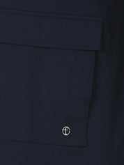 Jacke mit Stehkragen aus Viskosemix