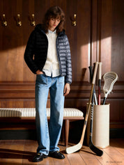 Steppjacke mit Kapuze