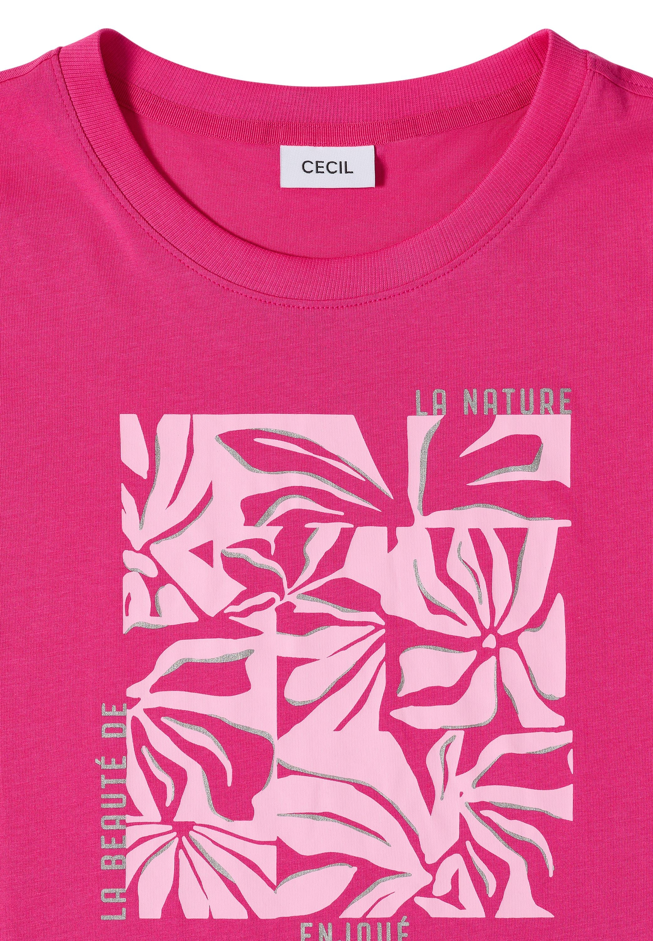 T-Shirt aus Baumwolle