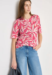 T-Shirt AOP BURNOUT Regular Fit