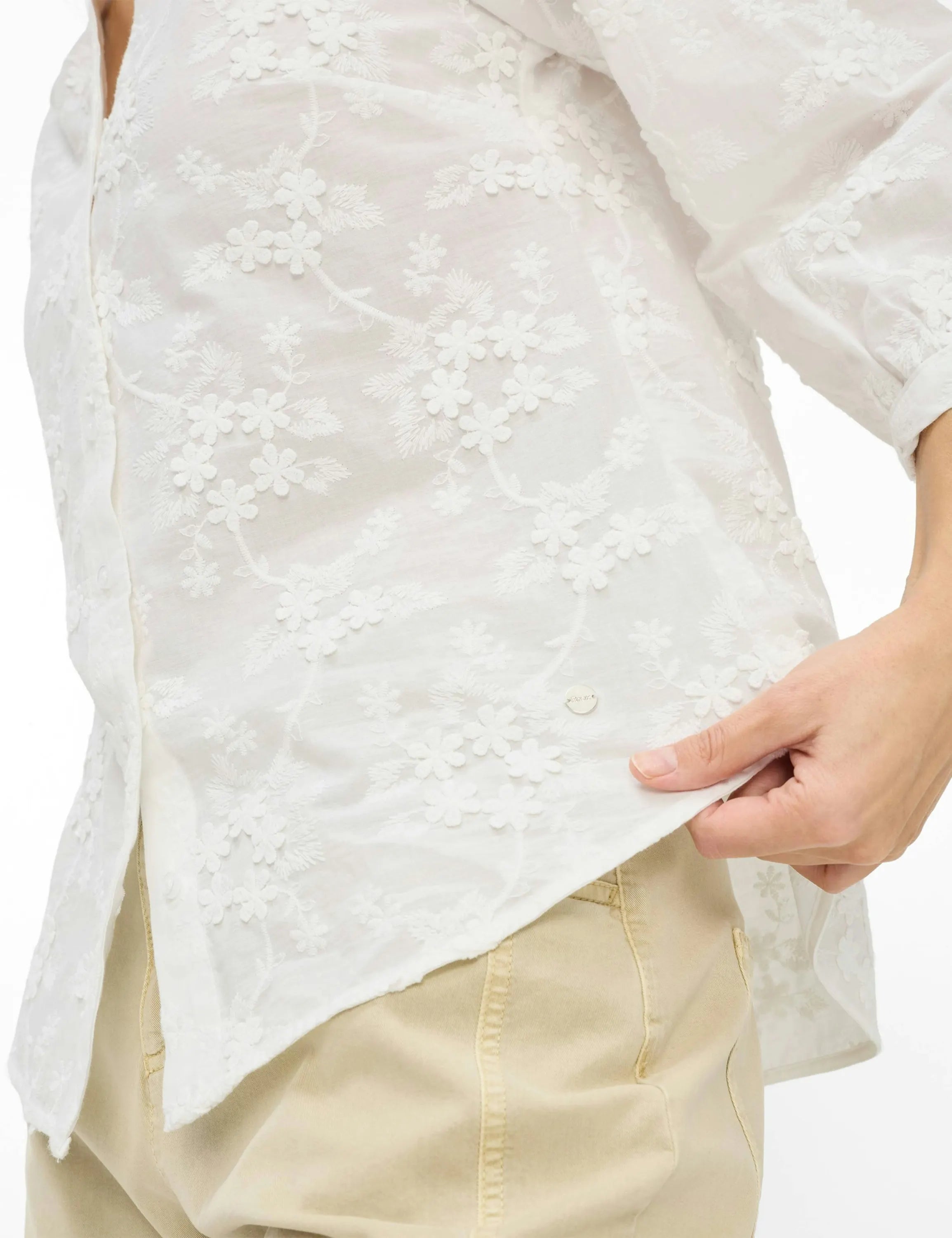 Bluse VELIA aus Baumwolle
