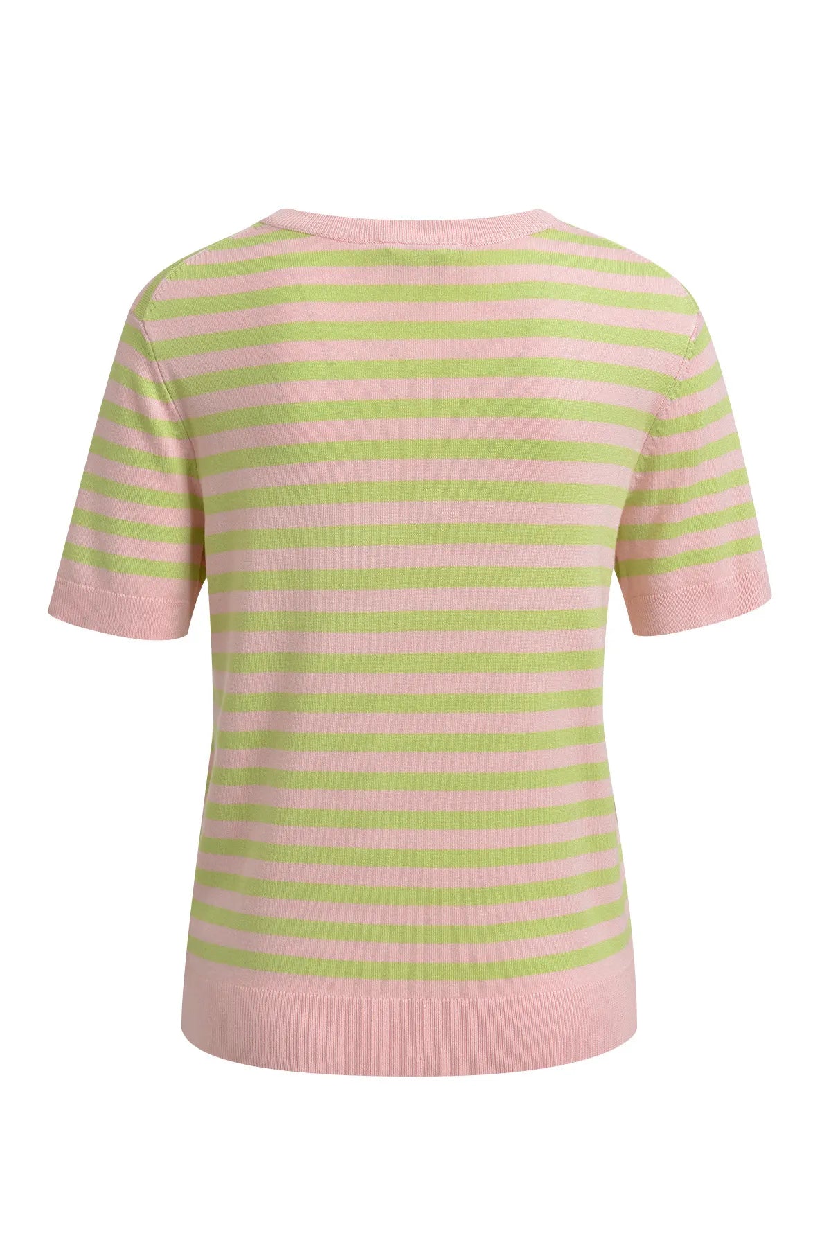 Strick-T-Shirt aus Viskosemix