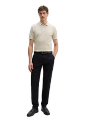 Poloshirt Piqué shaped  garment-dyed