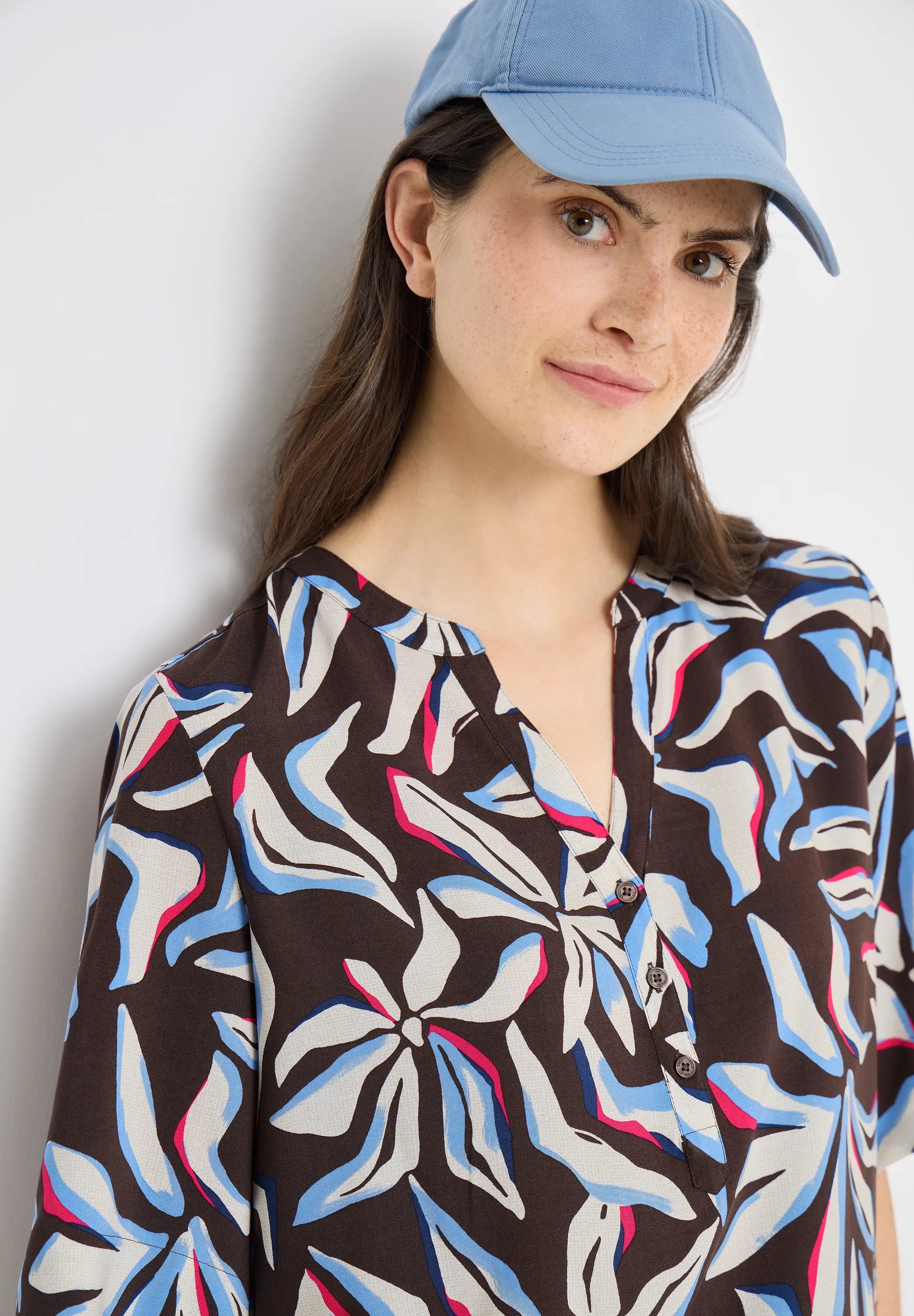 Bluse Relaxed Fit aus Viskose