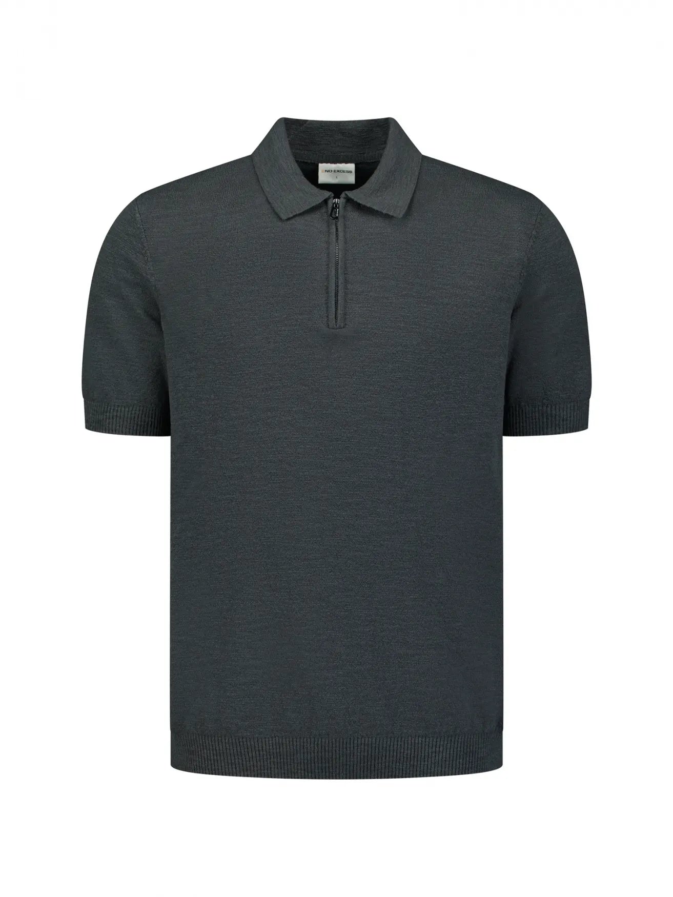 Strick Polo-Shirt