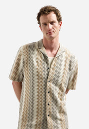 Shirt Jacquard Fancy ZigZag