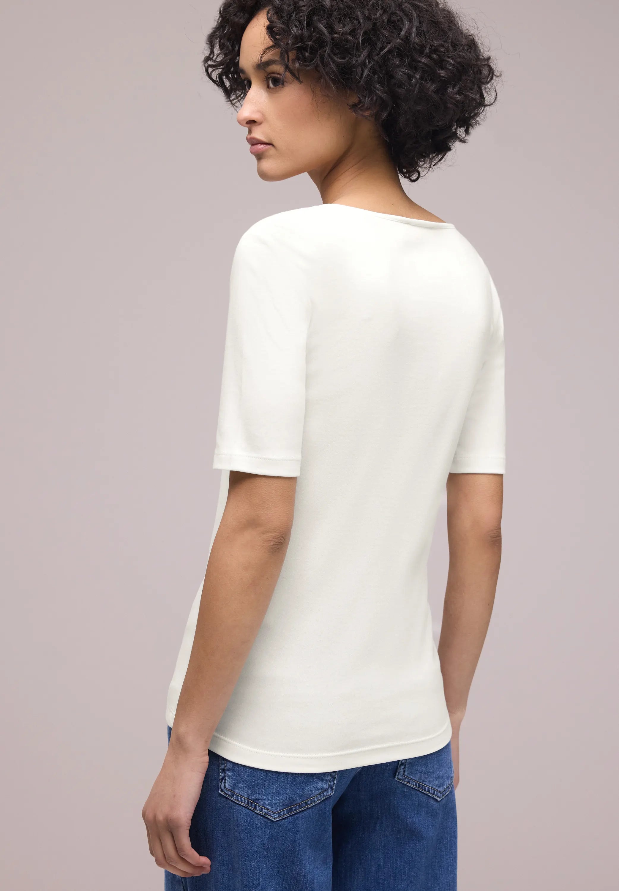 T-Shirt aus Baumwollmix
