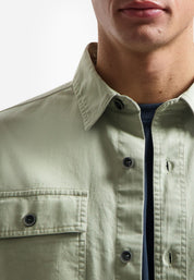 Overshirt aus Baumwolle