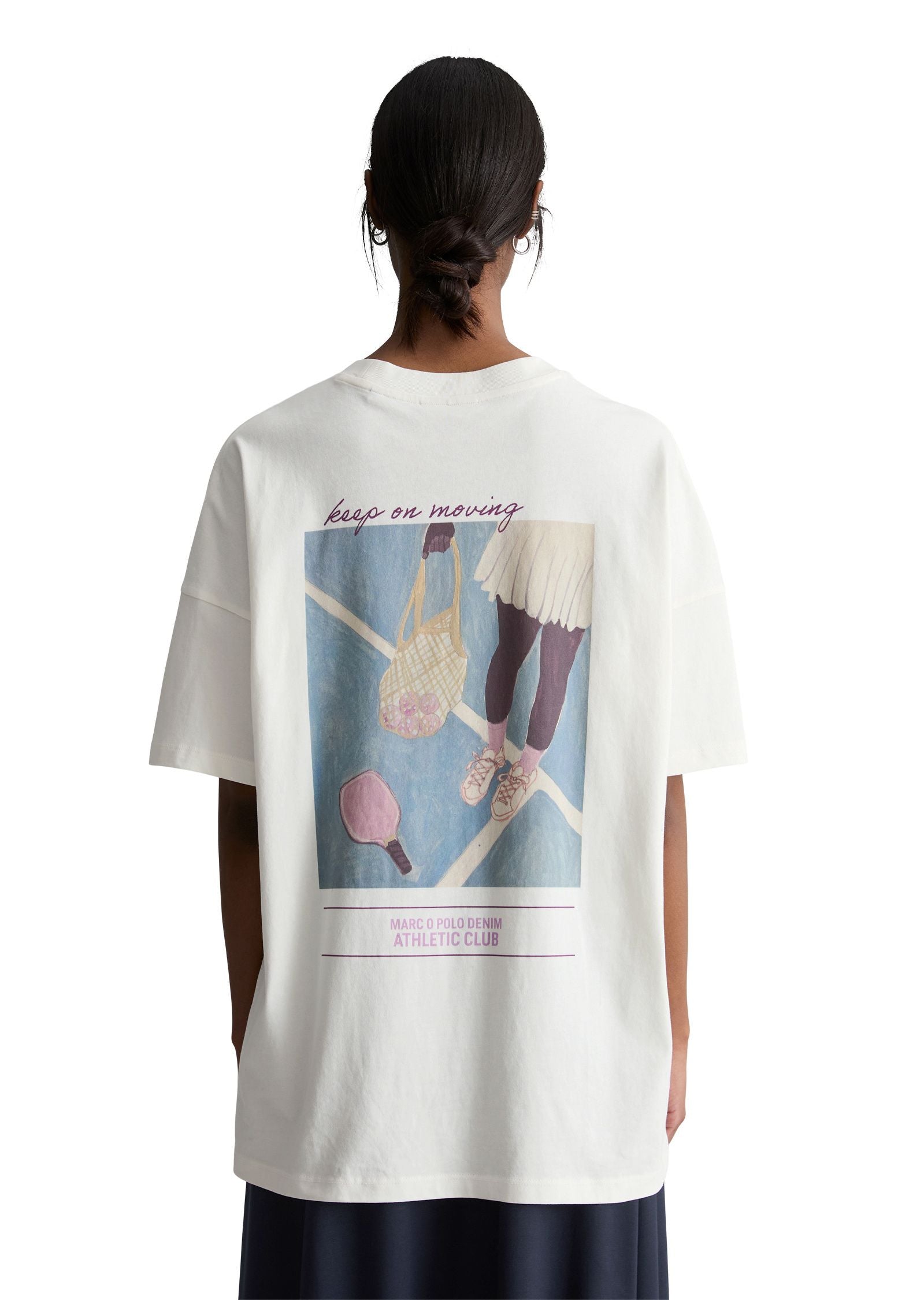 T-Shirt oversized aus Baumwolle
