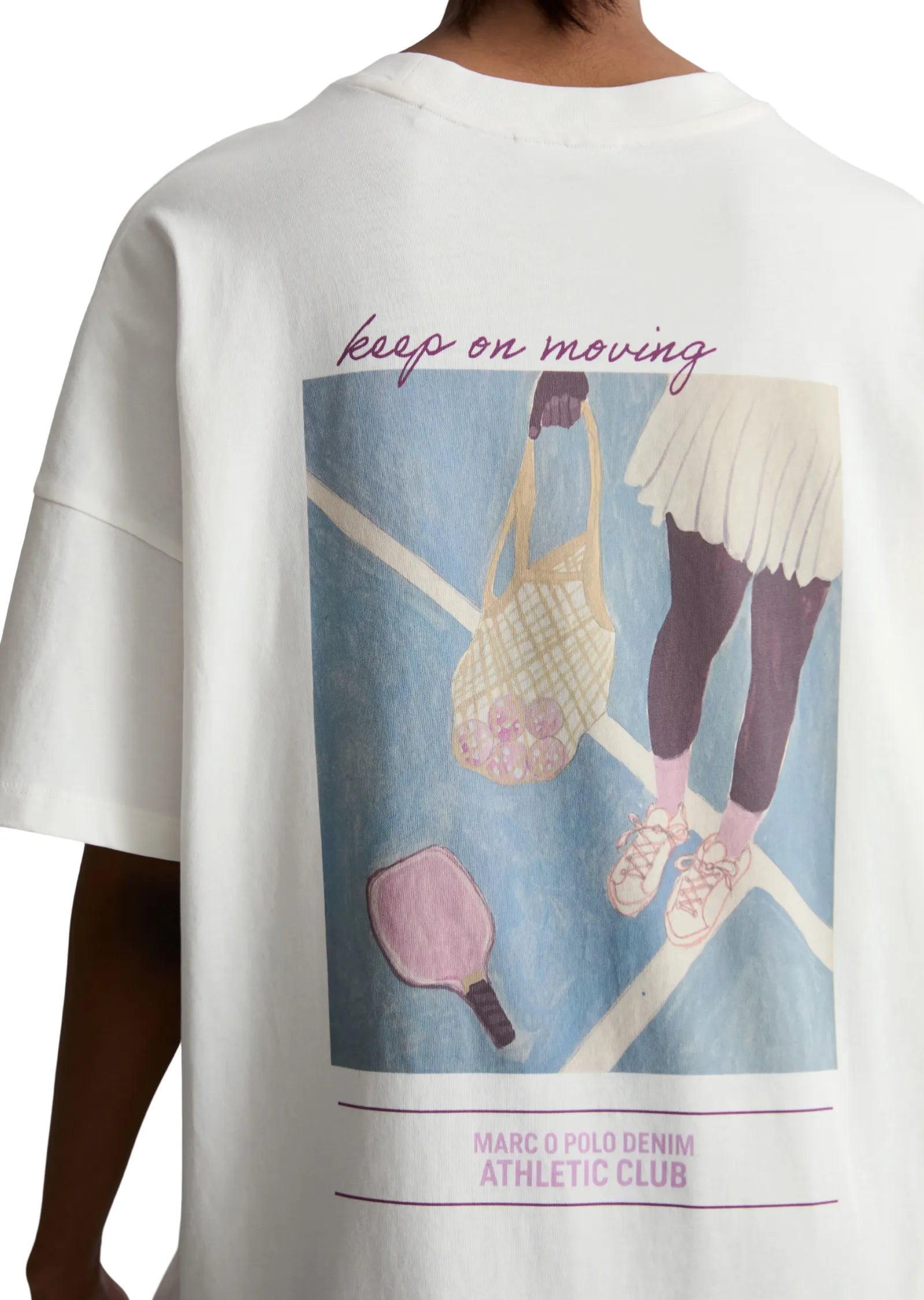 T-Shirt oversized aus Baumwolle