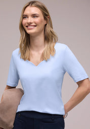 T-Shirt aus Baumwollmix