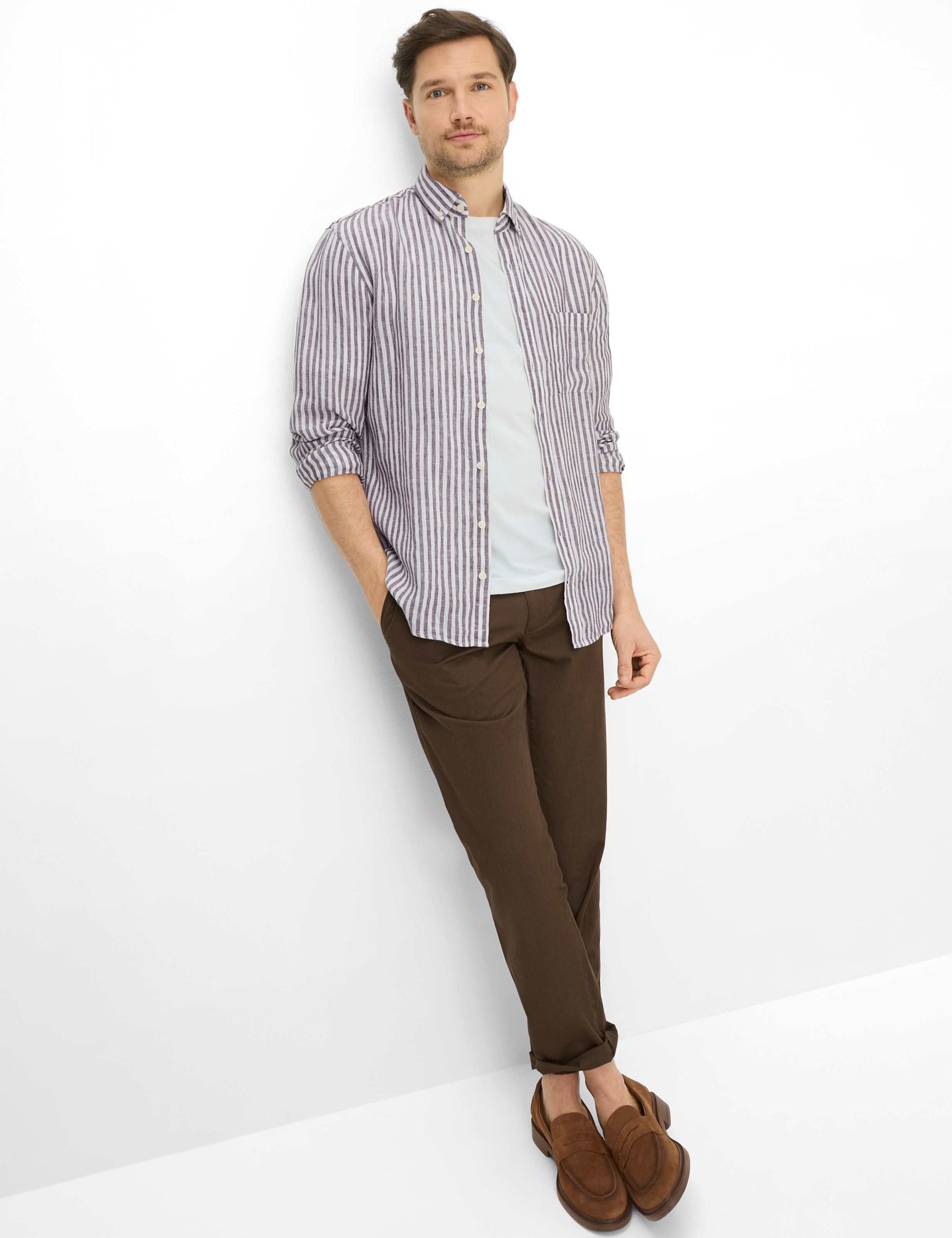 Leinenhemd DANIEL Modern Fit