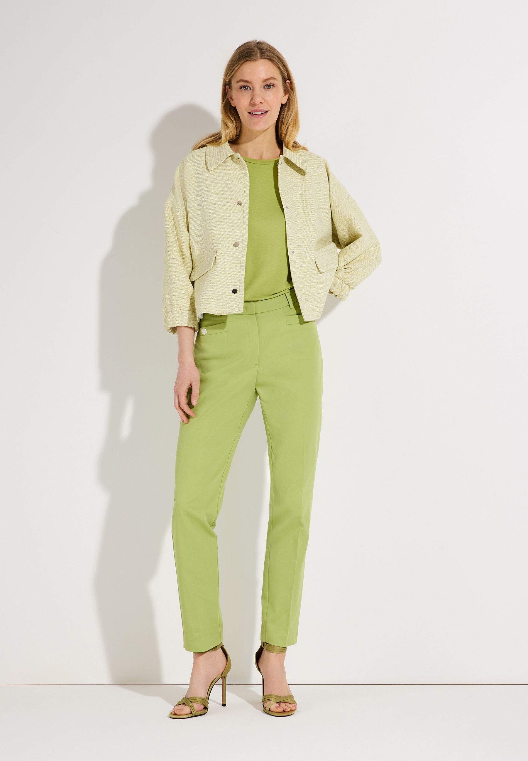 Blouson aus Baumwollmix