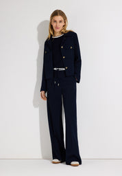 Blazer mit aufgesetzten Taschen