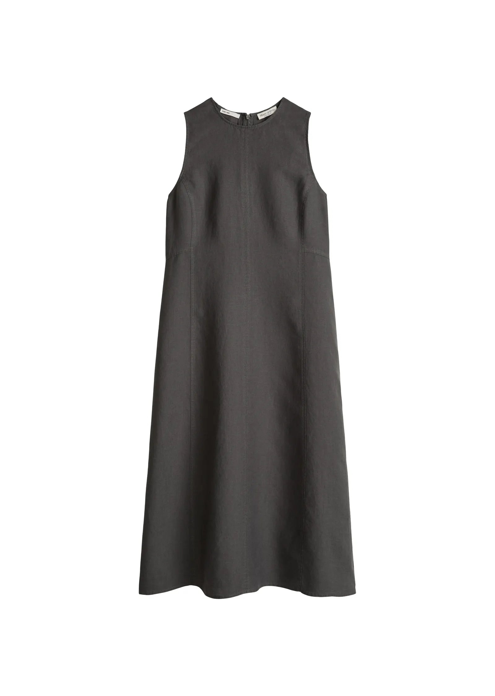 Leinenkleid Midi ärmellos