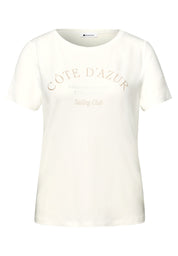 T-Shirt aus Viskose