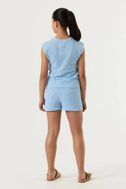 Strick-Shirt aus Baumwollmix