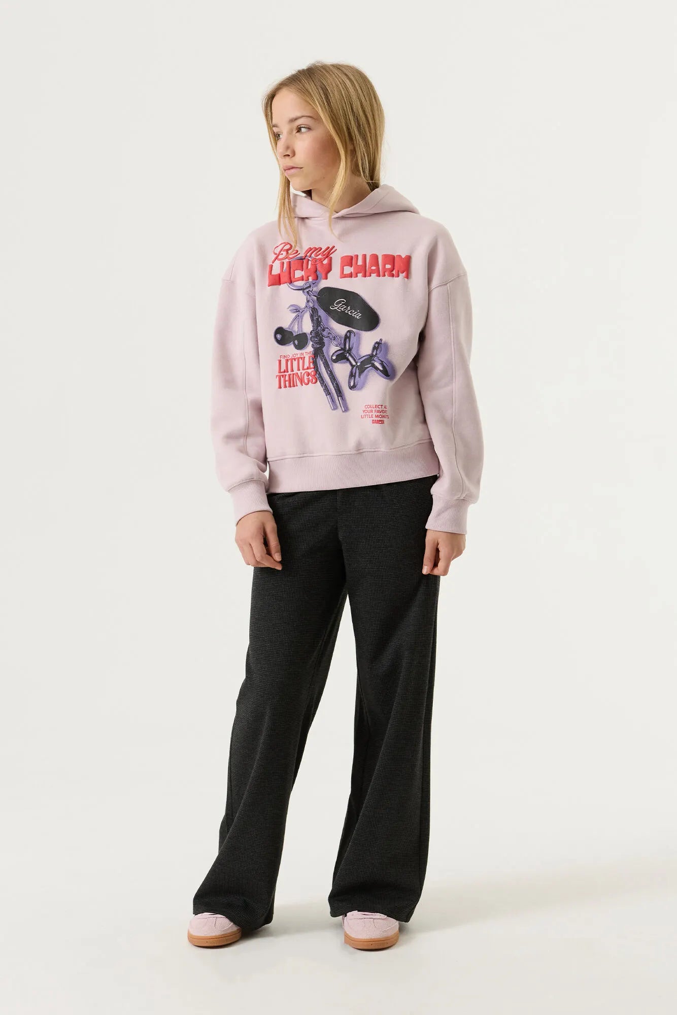 Stoffhose Wide Leg