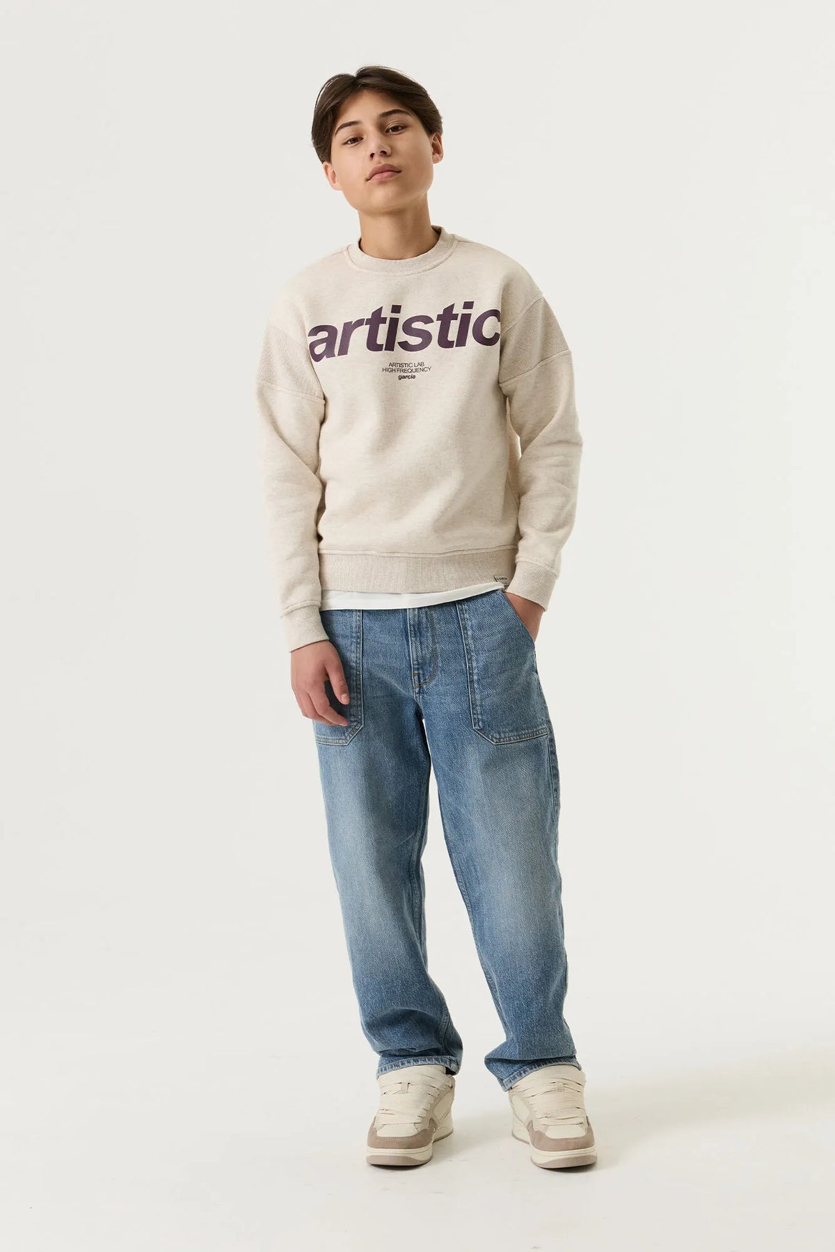 Sweatshirt aus Baumwolle