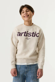 Sweatshirt aus Baumwolle