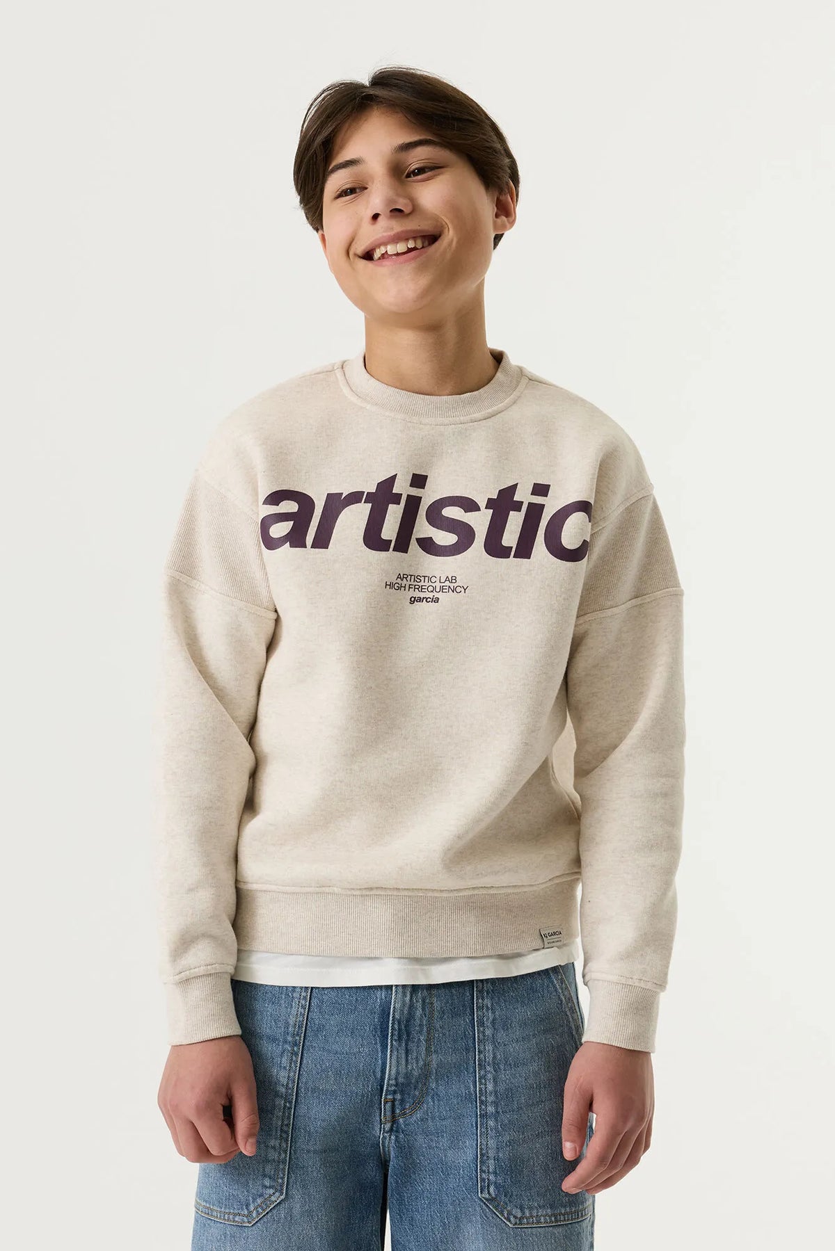 Sweatshirt aus Baumwolle
