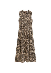 Sommerkleid Maxi aus Viskose