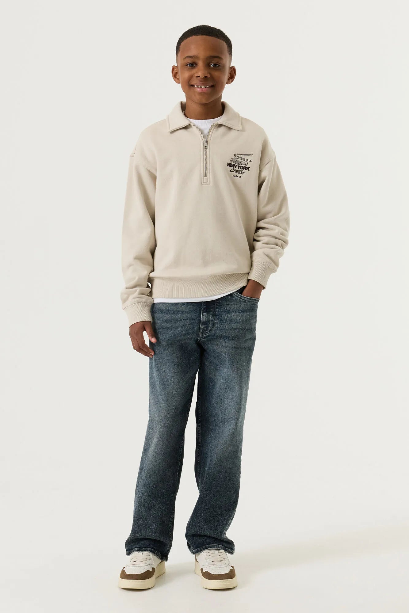 Sweatshirt aus Baumwollmix
