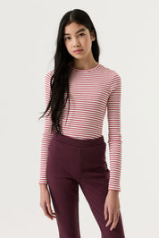 Gestreiftes Langarmshirt