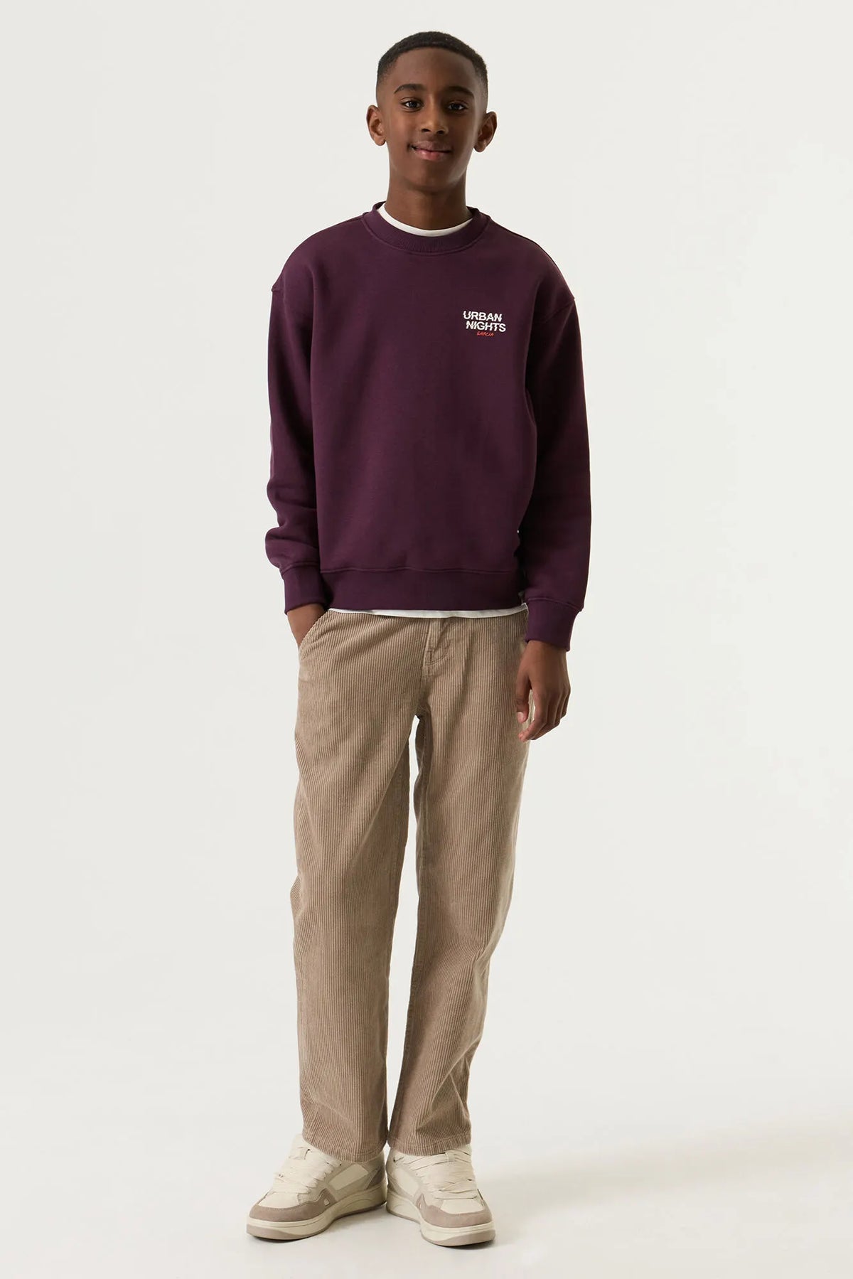 Sweatshirt aus Baumwollmix