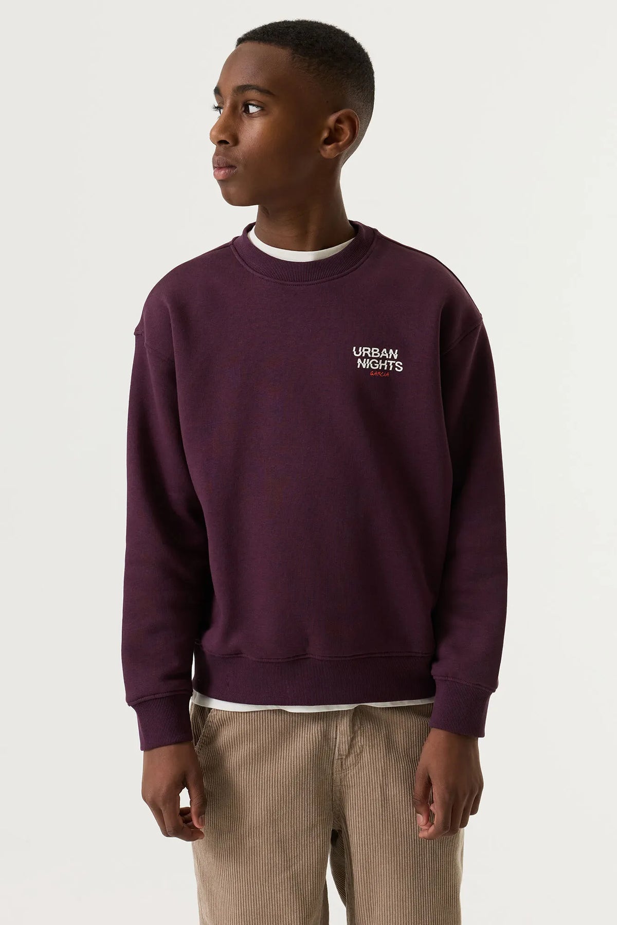 Sweatshirt aus Baumwollmix