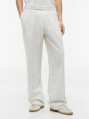 Leinenhose Loose Fit